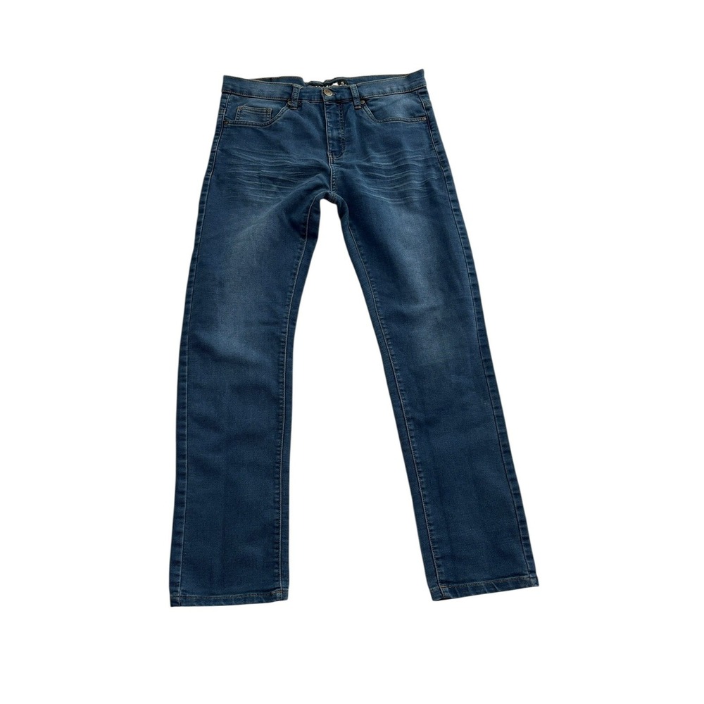 Tony Hawk Jeans Boys Size 16 Blue Straight Fit Denim Pants